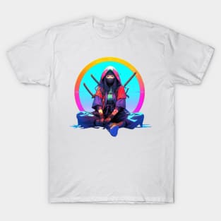 Female masked Ninja T-Shirt